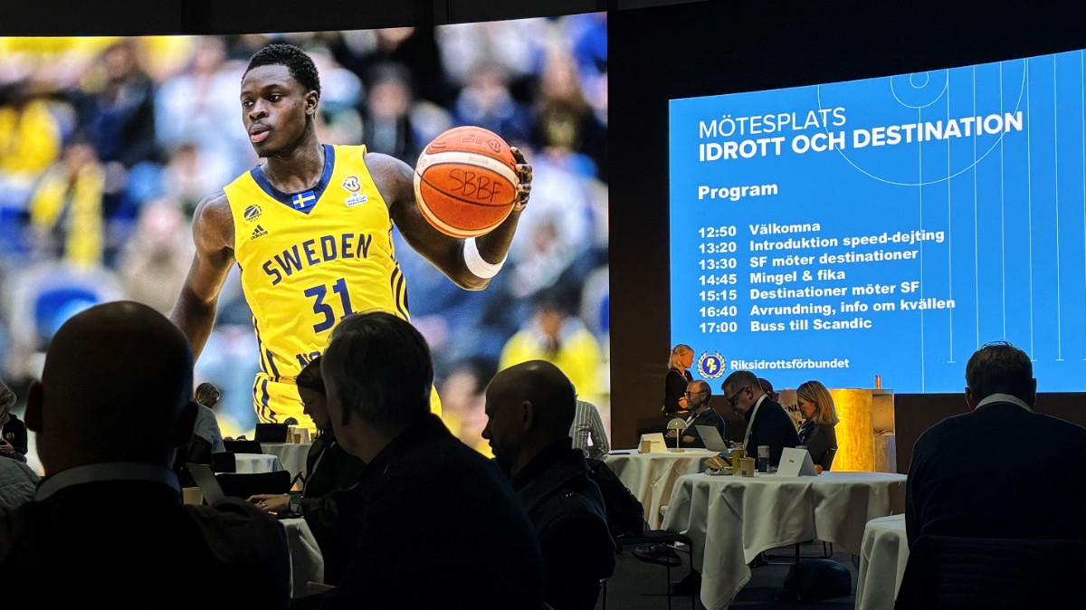 Bild på basketspelare